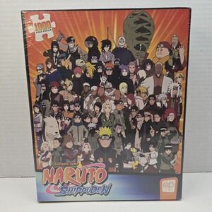 Naruto Shippuden Anime Shonen Jump 1000 Piece Puzzle 19"x27"‎ New Sealed